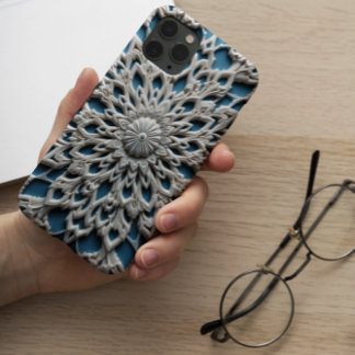 Funda Para iPhone 16 Pro Max Fundas para teléfonos - Relieve de diseño radial o