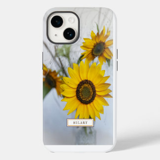 Funda Para iPhone 14 Fundas personalizadas para iPhone de girasoles ama