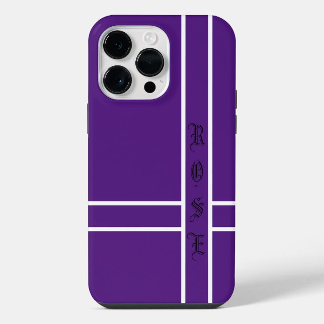 Funda Para iPhone Fundas Purple iPhone 14 Pro Max (Reverso )