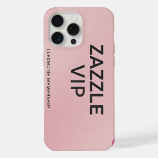 fundas rosadas Zazzle VIP