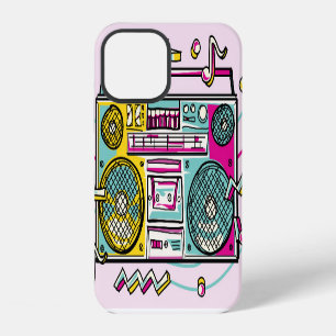Funda Para iPhone 12 Funky Boombox Colorful Drake Design