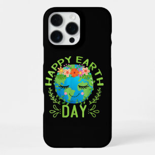 Funda Para iPhone 16 Pro Max Funny Earth Day Cita a la Tierra Guay Happy Earth 