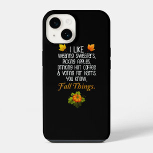 Funda Para iPhone 14 Funny Fall 2024 Noviembre Elecciones Pro-Harris