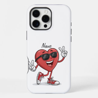 Funda Para iPhone 16 Pro Max Funny Heart Personalizado Personaliza el Diseño de