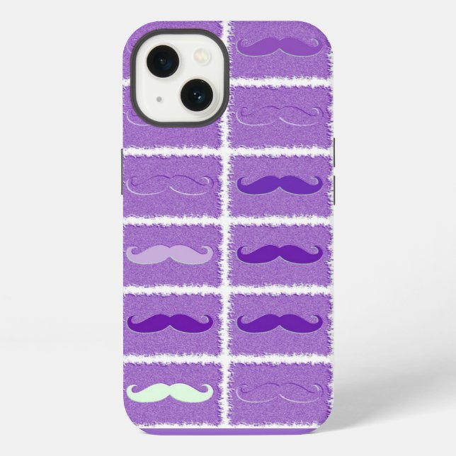 Funda Para iPhone Funny Morple Mustache (Reverso )