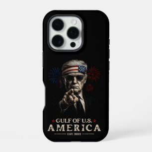 Funda Para iPhone 16 Pro Funny Trump Golfo De Estados Unidos 2025 4 De Juli