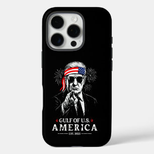 Funda Para iPhone 16 Pro Funny Trump Golfo De Estados Unidos 2025 4 De Juli