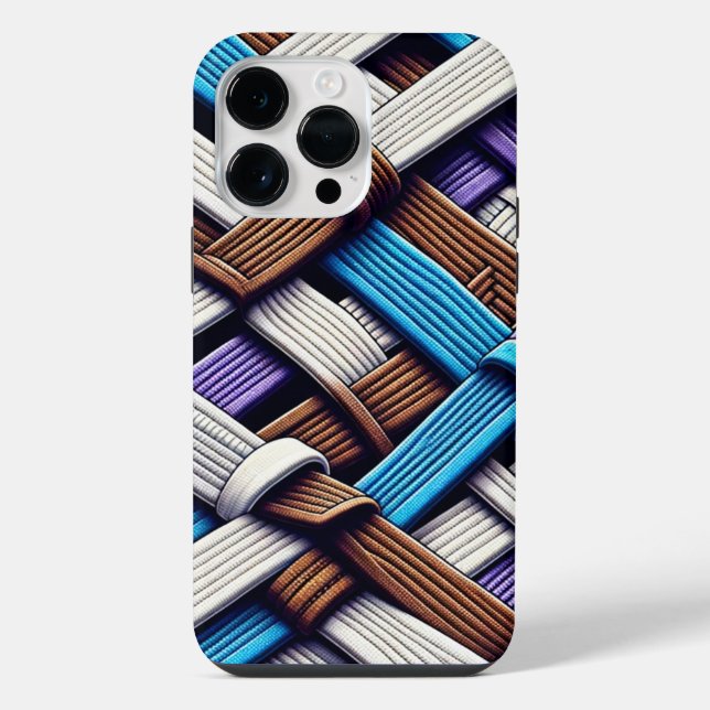 Funda Para iPhone Fusión de Cinturones de BJJ (Reverso )
