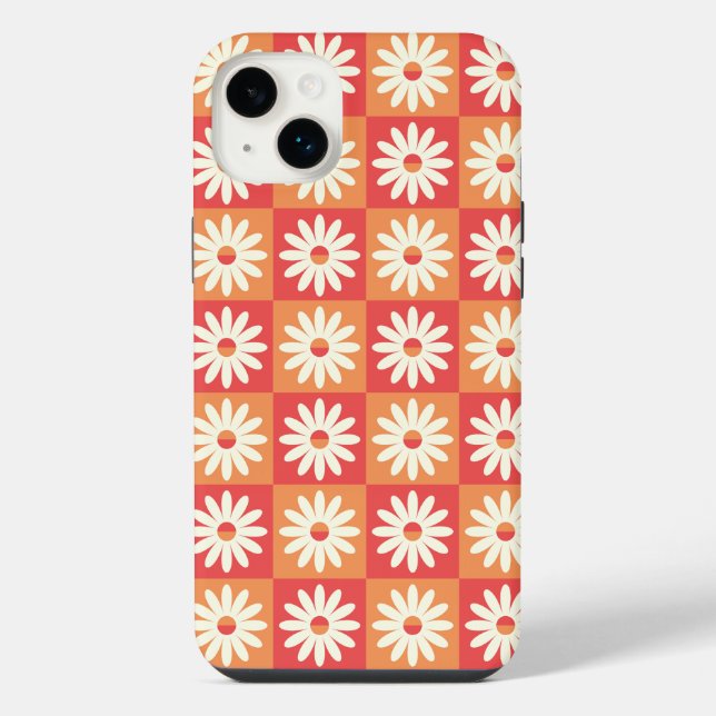 Funda Para iPhone Fusión Floral Retro (Reverso)