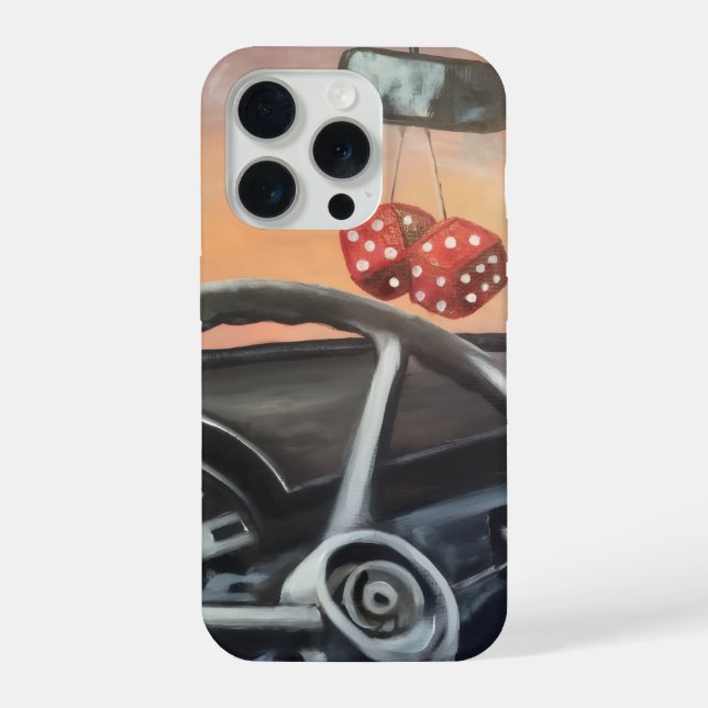 Funda Para iPhone Fuzzy Dice (Reverso )