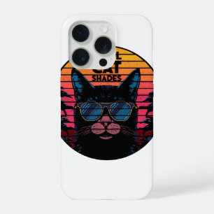 Gafas de gato genial Arte de puesta de sol de synt