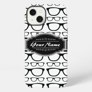 Gafas personalizadas para geeks y nerds en negro y