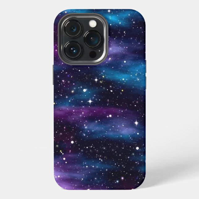 Funda Para iPhone Galaxia Starry Sky (Reverso )