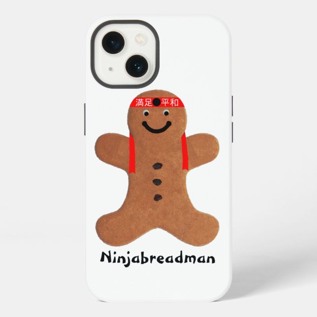 Funda Para iPhone Galleta de Ninjabreadman (Reverso )