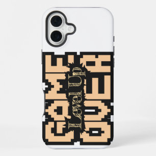 Funda Para iPhone 16 Plus Game Over, Revivir Clásicos Vintage y Subir de Niv