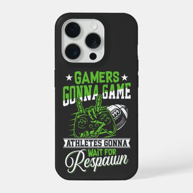 Funda Para iPhone Gamers Gonna Game Sports Gaming (Reverso )