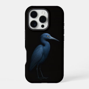 Funda Para iPhone 16 Pro Garceta azulada Black 4 Luxe iPhone 16 Pro
