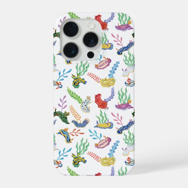Funda Para iPhone Gathering of Nudibranchs | Ocean Art Design (Reverso )
