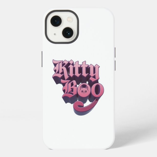 Funda Para iPhone gatito boo (Reverso )