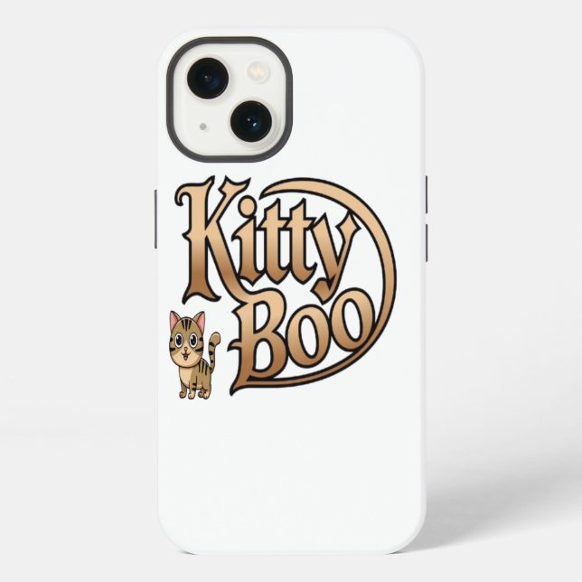 Funda Para iPhone gatito boo (Reverso )