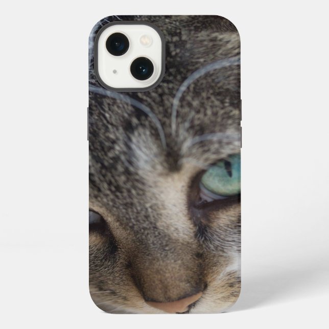 Funda Para iPhone Gatito dormilón (Reverso )