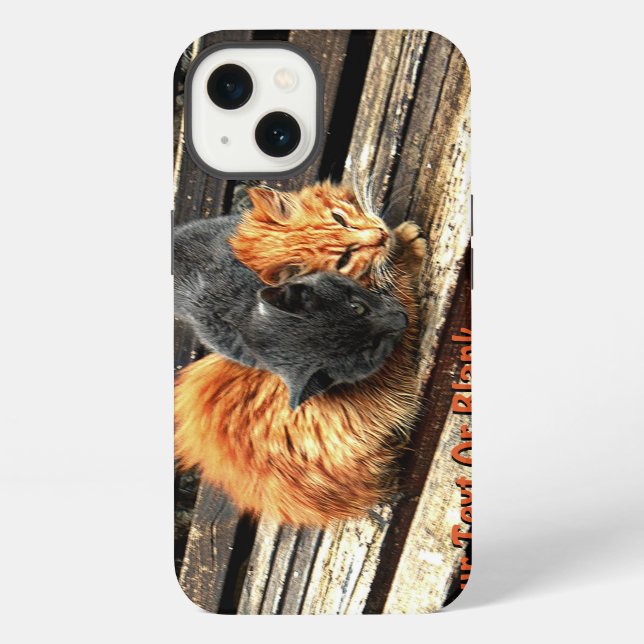 Funda Para iPhone Gatitos dormilones (Reverso )