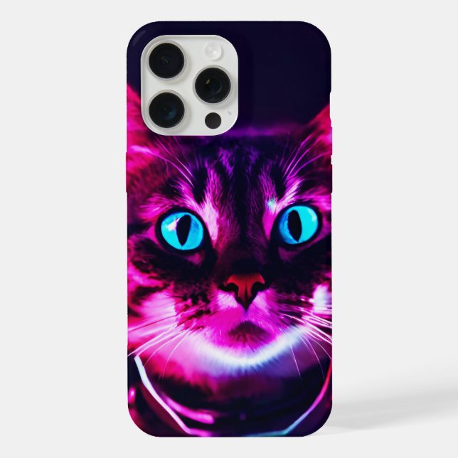 Funda Para iPhone gato astronauta (Reverso )