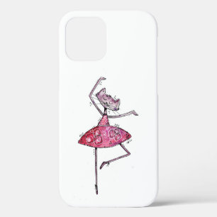 Funda Para iPhone 12 Gato bailarín lindo y caprichoso