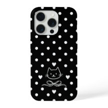 Gato de lunares minimalista