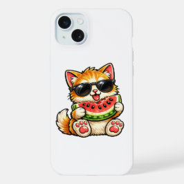 Gato de sandía genial