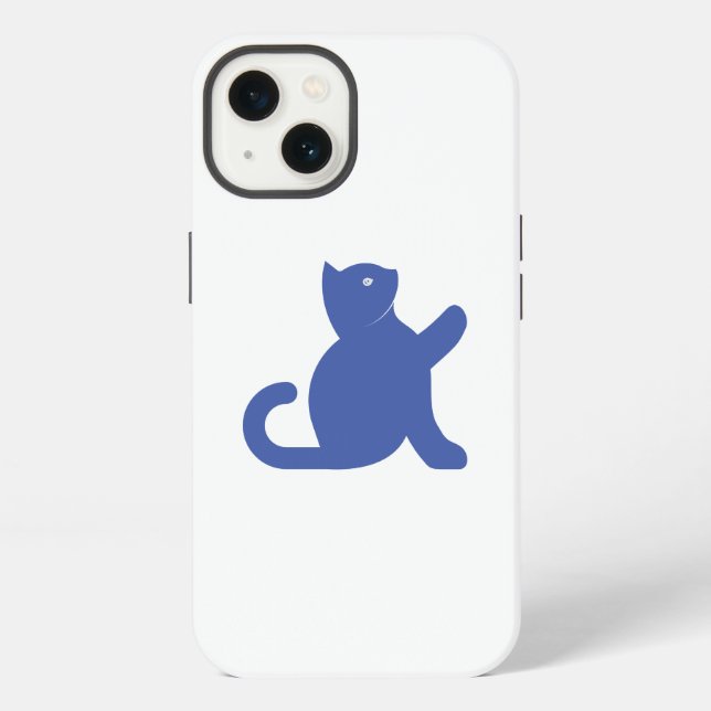 Funda Para iPhone Gato Dice Hola (Reverso )