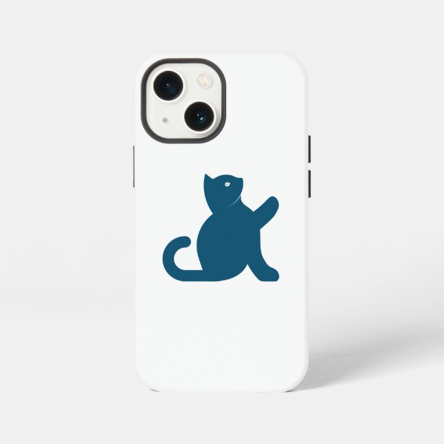 Funda Para iPhone Gato Dice Hola (Reverso )