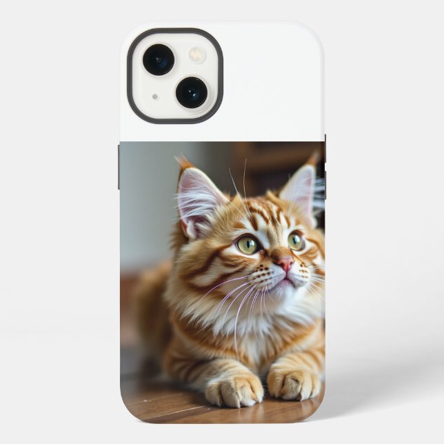 Funda Para iPhone Gato divertido  (Reverso )