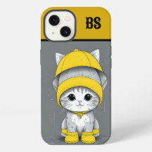 Gato Divertido con Botas de Lluvia – Humor de Gato