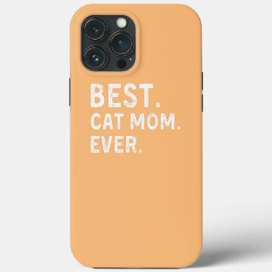 Funda Para iPhone 13 Pro Max Gato Divertido para Propietarios de Gatos Mejor Ma