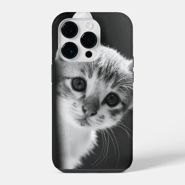 Funda Para iPhone gato dulce (Reverso )