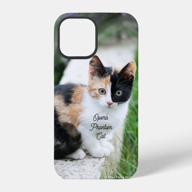 Funda Para iPhone Gato Fantasma de la Ópera (Reverso )