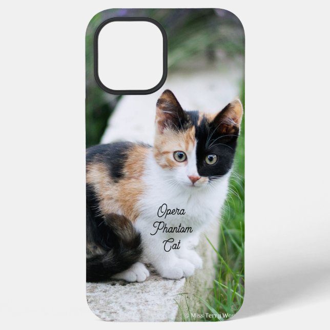 Funda Para iPhone Gato Fantasma de la Ópera (Reverso )