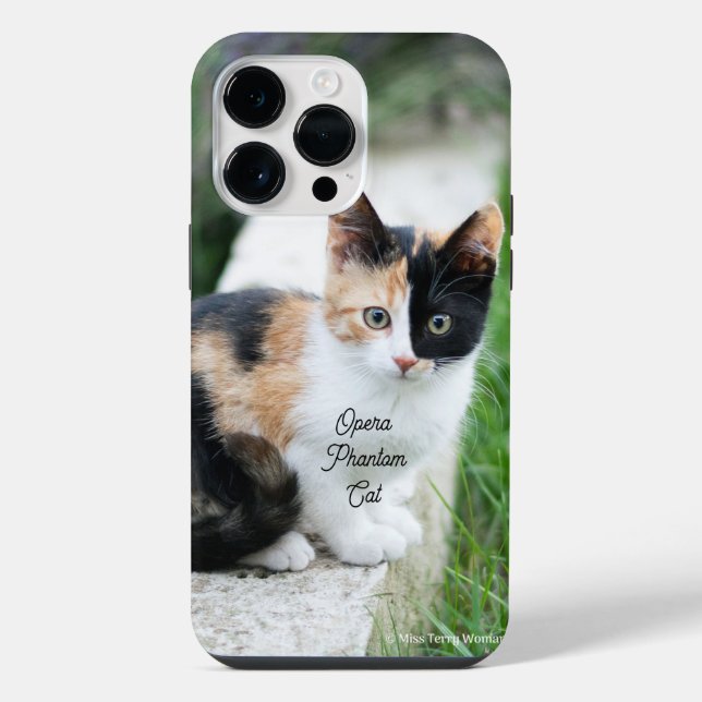 Funda Para iPhone Gato Fantasma de la Ópera (Reverso )