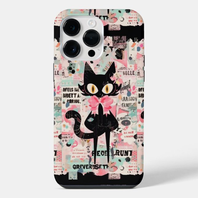 Funda Para iPhone Gato Lindo (Reverso )