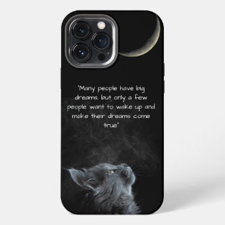 Funda Para iPhone 13 Pro Max gato lindo ,Creciente sabiduría