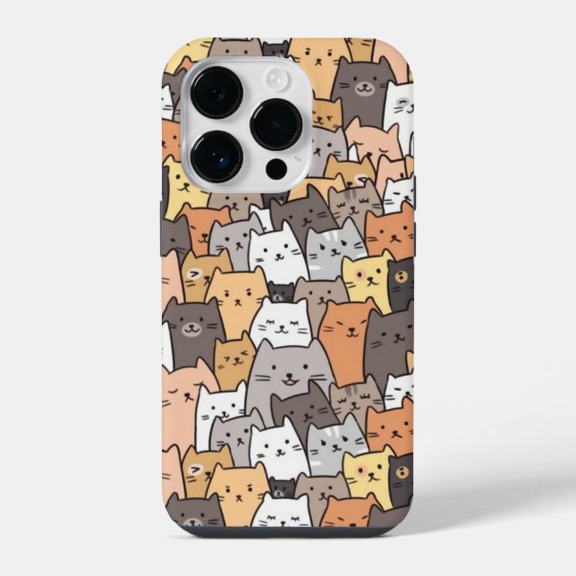 Funda Para iPhone Gato meme (Reverso )