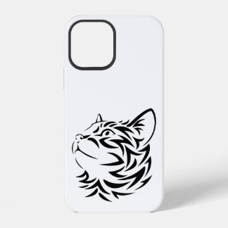 Funda Para iPhone 12 gato negro