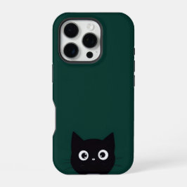 Funda Para iPhone 16 Pro Gato negro