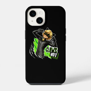 Funda Para iPhone 14 Gato Noir Gráfico de garras fuera