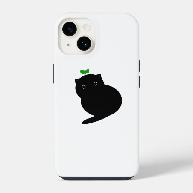 Funda Para iPhone Gato Q (Reverso )
