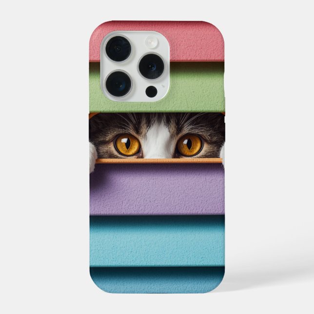 FUNDA PARA iPhone GATO QUE PIOR (Reverso )
