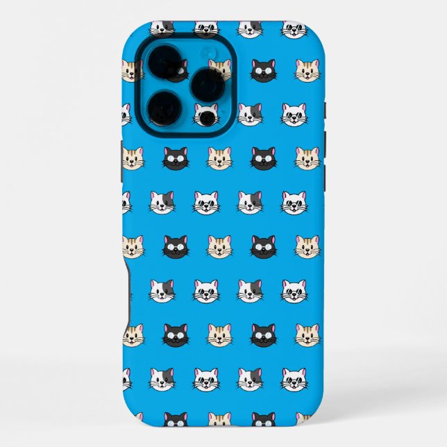 Funda Para iPhone Gatos con lentes de lectura y gafas de sol (Reverso )
