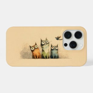 Gatos curiosos: arte caprichoso de gatos