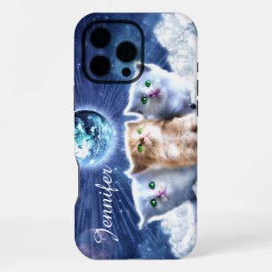 Funda Para iPhone 16 Pro Max Gatos en la nube
